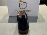 Boots Shoo pom play New shine velours oily navy