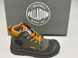 Bottines Palladium pampa hi cuff HKR WP olive night