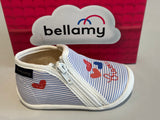 Chaussons Bellamy Perine 35718001 bleu coeur d’amour