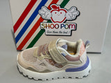 Bottines Shoo pom Joggy scratch Copper Léo pink