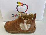 Boots Shoo pom Bouba Apple Camel nubuck fleurs
