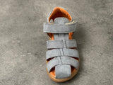 Sandalettes Babybotte 4381B050 tafari nabuk bleu poudre