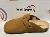Sandalettes Bellamy Clic 35402001 velours Camel