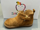 Boots Shoo pom Bouba New Apple velours DK camel