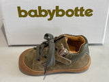 Bottines Babybotte Argo sport 9012B065 kaki blanc cassé