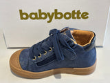 Bottines Babybotte Aurevoir 9123B002 bleu confettis