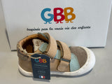 Bottines GBB Ninou 27974AM602 beige bleu ciel