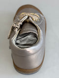Bottines Naturino cocoon zip met pebbled bronze cipria