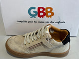 Bottines GBB Accueillant beige paillettes or noir paillettes