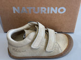 Bottines Naturino cocoon VL scratch glitter platinum