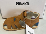 Sandalettes Primigi 1414011 nabuk Camel bleu