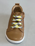 Bottines Shoo pom Bouba zip lace Camel