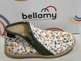 Chaussons Bellamy Patou animal beige kaki