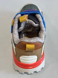 Baskets Shoo pom Joggy Scratch bleu kaki orange