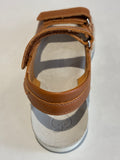Sandalettes Shoo pom Goa boy Camel scratch
