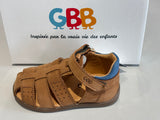 Sandalettes GBB fondant 27419AN158 Camel bleu