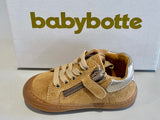 Bottines Babybotte Argo sport 9012B010 Camel bronze paillettes