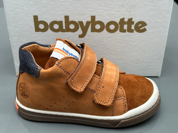 Bottines Babybotte 5237B038 19 Arman fatty cognac