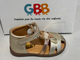 Sandalettes GBB Enita 26199AL115 or cœurs cuivre