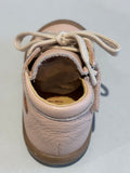 Bottines Shoo pom Gizmo rose zip lace
