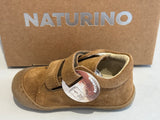 Bottines Naturino cocoon VL scratch nubuck cognac