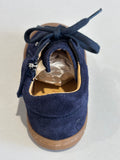 Bottines Shoo pom Tom zip lace marine