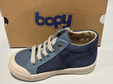 Bottines Bopy Restarex marine blanc bleu ciel