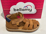 Sandalettes Bellamy Pierro Camel marine