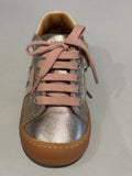 Bottines Babybotte Argo sport 8008B024 ivoire rose beige