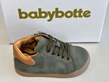 Bottines Babybotte Fidji zip 9005B068 kaki Camel