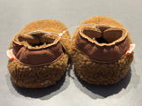 Chaussons Tichoups bouclette noisette