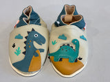 Chaussons tichoups Theodaure et isaures les dinosaures