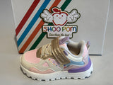 Baskets Shoo pom Joggy scratch rose nacre poudre 2