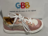 Chaussures basses GBB Ardant 27619AN308 blanc rose or