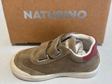Bottines Naturino Riby high VL Brown vert rouge