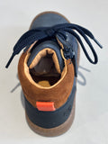 Bottines Babybotte Kaky 9589B002 bleu Camel noir