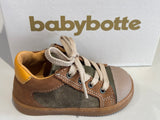 Bottines Babybotte Frida 9018B065 Camel kaki ocre
