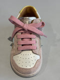 Bottines Babybotte Fidget 8030B028 blanc rose jaune bleu