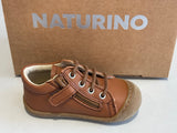 Bottines Naturino cocoon zip cognac