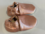 Chaussons tichoups rose irisé