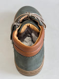 Bottines Babybotte Archie 9184B068 vert Camel
