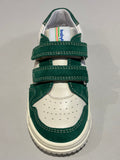 Chaussures basses Babybotte Ales scratch vert