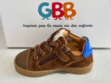 Bottines GBB 28255AO210 Camel Camille bleu
