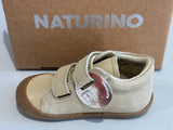Bottines Naturino cocoon VL scratch glitter platinum