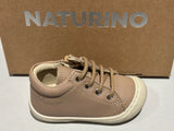 Bottines naturino cocoon zip taupe