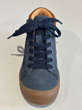 Bottines Babybotte Kaky 9589B002 bleu Camel noir