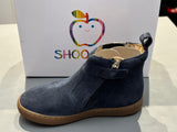 Boots Shoo pom play New shine velours oily navy