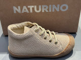 Bottines naturino cocoon lizard met platinium