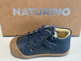 Bottines Naturino cocoon zip Marine cuir