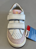 Chaussures basses Primigi 1224022 blanc rose étoile cuivre